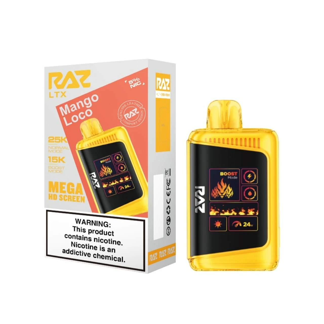 Raz vape flavors 25000