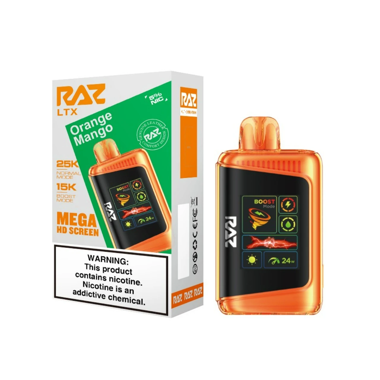 Raz vape flavors 25000